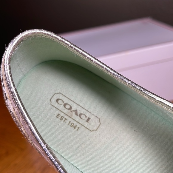 HTF COACH DEE POPPY DAISY C APPLIQUE SIGNATURE SNEAKERS - Picture 12 of 16